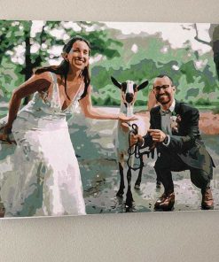 wedding day custom paint by numbers