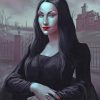 Gothic Mona Lisa Paint by numbers