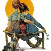 little-couple-norman-rockwell-paint-by-number