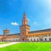 Sforzesco-Castle-milan-paint-by-number