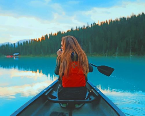 girl-On-kayak-Boat