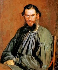 ivan-kramskoi-Portrait-of-Leo-Tolstoy-paint-by-numbers