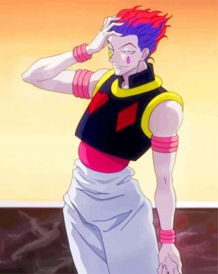 Hunter x Hunter Hisoka paint by number