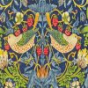 william morris strawberry thief paint by numbers