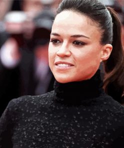 American Michelle Rodriguez Paint By Numbers