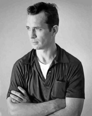 American Novelist Jack Kerouac Paint By Numbers