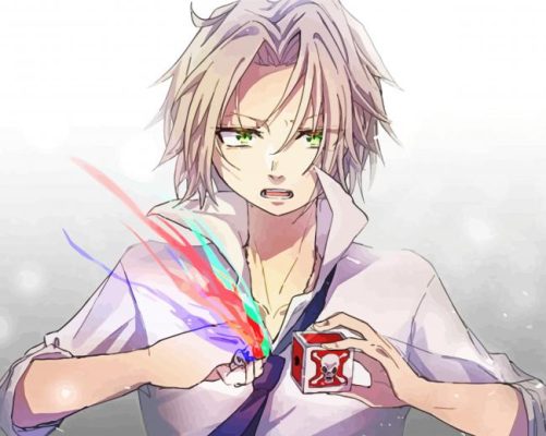 Anime Character Hayato Gokudera Paint By Numbers