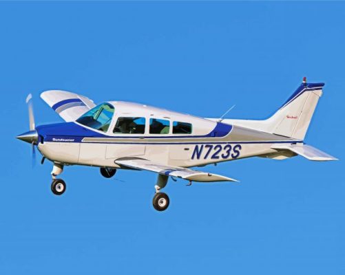 Beechcraft Plane Paint By Numbers