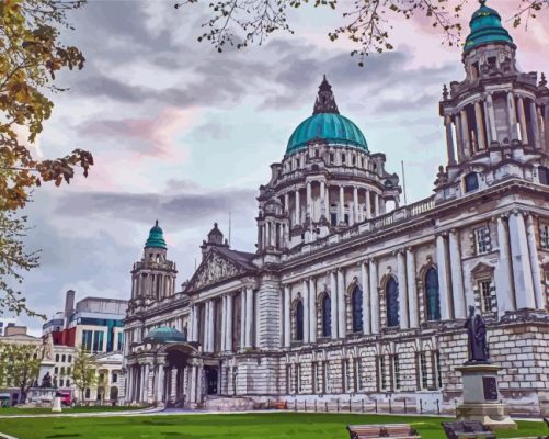 Belfast City Hall Paint By Numbers