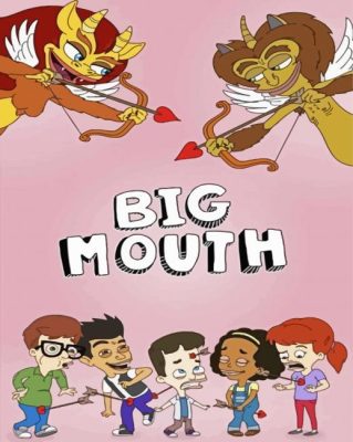 Big Mouth Poster Paint By Numbers