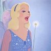 Blue Fairy Cartoon Paint By Numbers