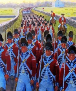 British Grenadiers Art Paint By Numbers