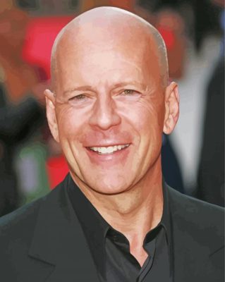 Bruce Willis Paint By Numbers