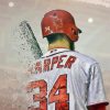 Bryce Harper Back Art Paint By Numbers