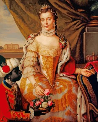 Charlotte Of Mecklenburg Paint By Numbers