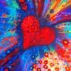 Colorful Heart Paint By Numbers