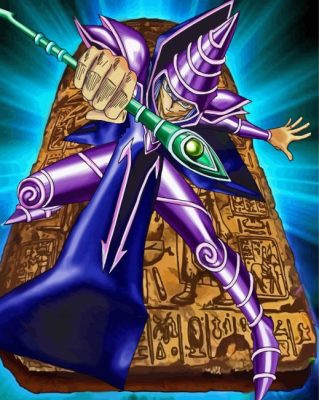 Dark Magician Paint By Numbers