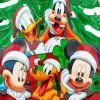 Disney Christmas Paint By Numbers