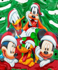 Disney Christmas Paint By Numbers