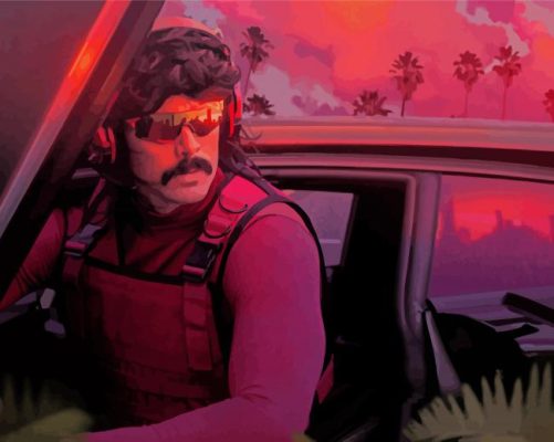 Dr DisRespect Paint By Numbers