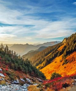 Fall In North Cascades Paint By Numbers
