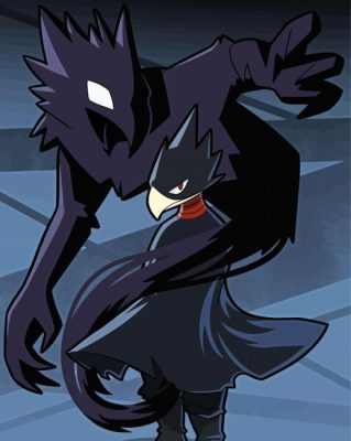 Fumikage Tokoyami Anime Paint By Numbers