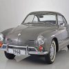 Grey Karmann Ghia Paint By Numbers