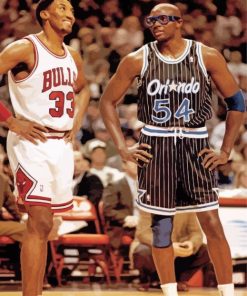 Horace Grant And Scottie Pippen Paint By Numbers