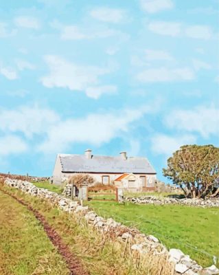 Irish Countryside Paint By Numbers