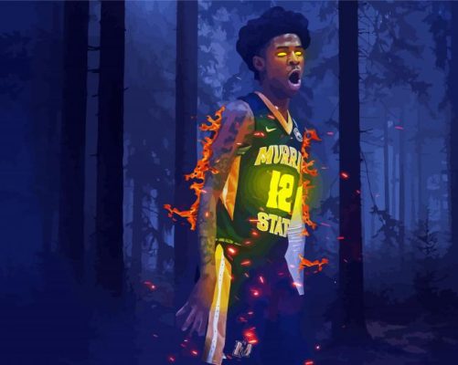 Ja Morant Player Art Paint By Numbers