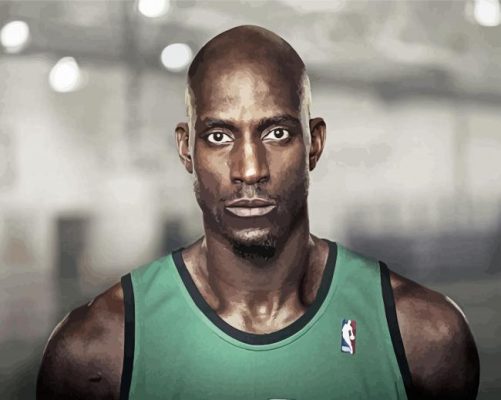 Kevin Garnett Player Paint By Numbers