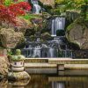 Kyoto Garden Waterfall Paint By Numbers