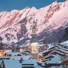 La Clusaz Town At Night Paint By Numbers