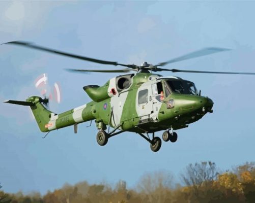 Westland Lynx Paint By Numbers