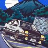 Manga Serie Initial D Paint By Numbers
