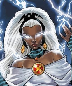 Marvel Comics Storm Hero Paint By Numbers