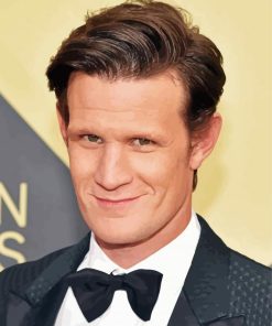 Matt Smith Smiling Paint By Numbers