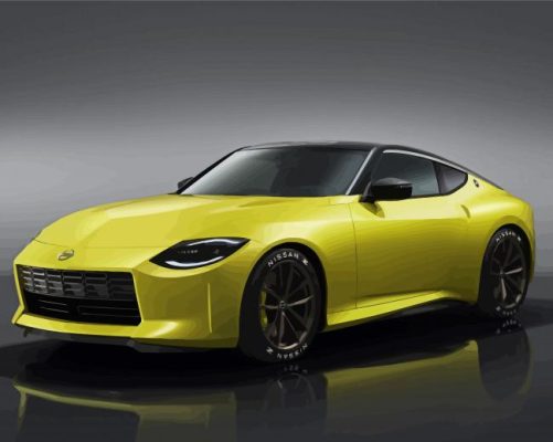 Nissan Fairlady Car Paint By Numbers