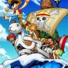 One Piece Ship And Characters Paint By Numbers