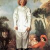 Pierrot By Watteau Paint By Numbers