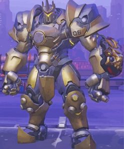 Reinhardt Game Character Paint By Numbers