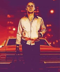 Ryan Gosling Drive Paint By Numbers
