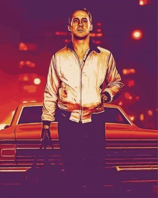 Ryan Gosling Drive Paint By Numbers