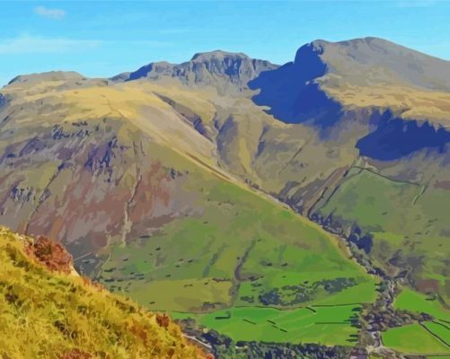 Scafell Pike Paint By Numbers