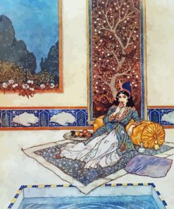 Scheherazade Arabian Scene Paint By Numbers