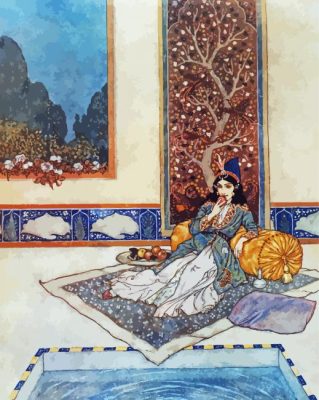 Scheherazade Arabian Scene Paint By Numbers