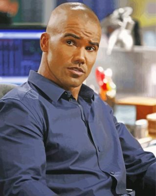 Shemar Moore Paint By Numbers