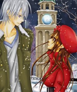 Snow Date Anime Paint By Numbers