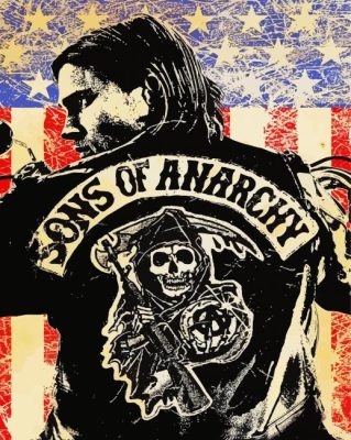 Sons Of Anarchy Art Paint By Numbers