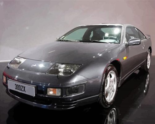 Nissan 300ZX Paint By Numbers